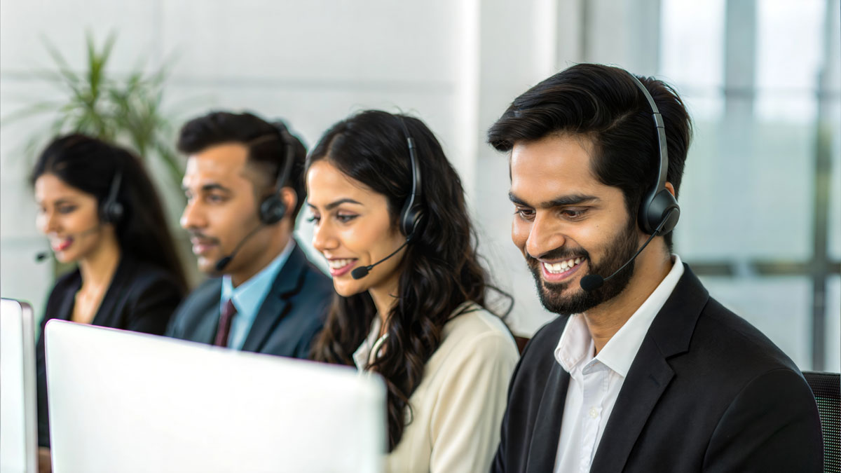 global business process services team supporting and streamlining operations