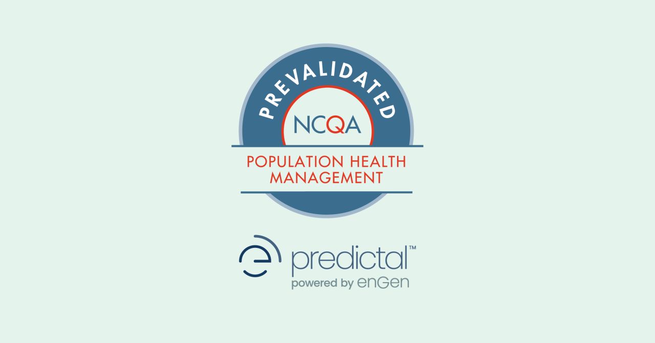 Predictal is now NCQA Prevalidated